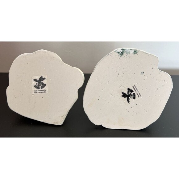 Cape Craftsmen It's A Wonderful Life Molded Poly Trees Set of 2 - Picture 5 of 6